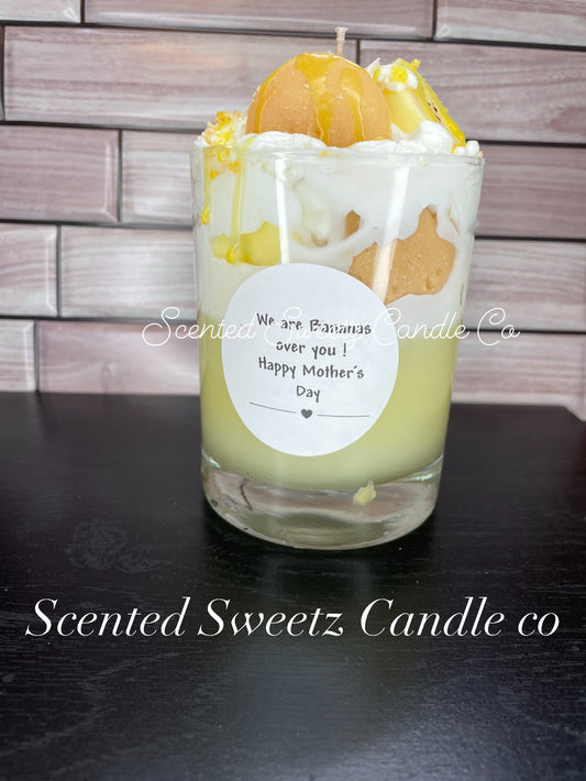 Wickless Banana Pudding Candle